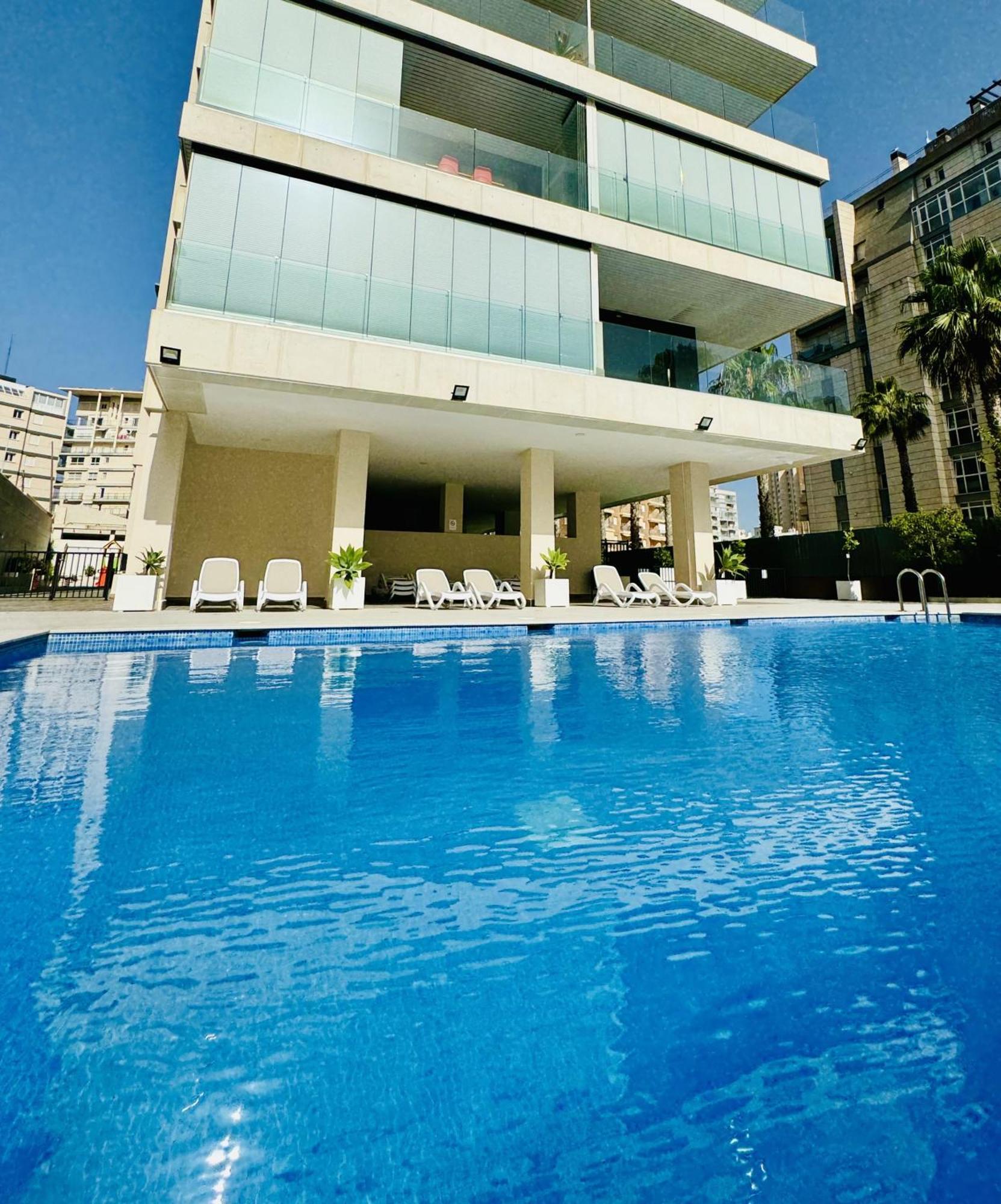 Calpe Beach II - Sea & Pool View Apartment Exteriér fotografie