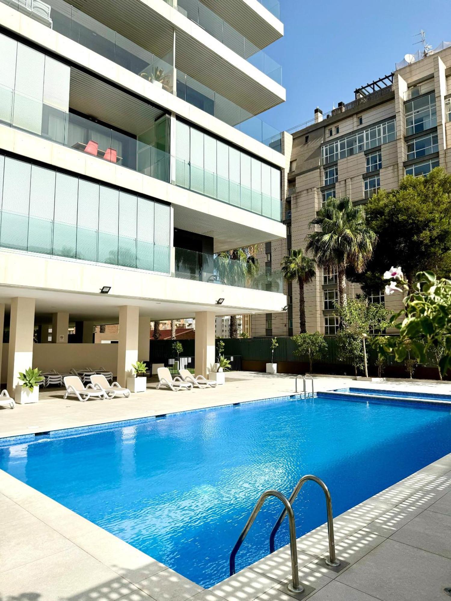 Calpe Beach II - Sea & Pool View Apartment Exteriér fotografie